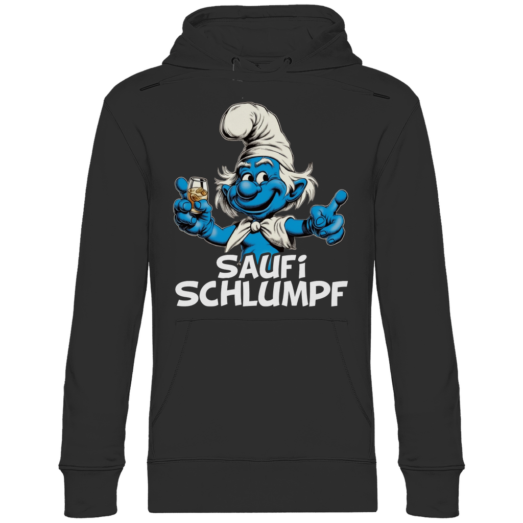 Saufi Schlumpf Grafik - Unisex Hoodie