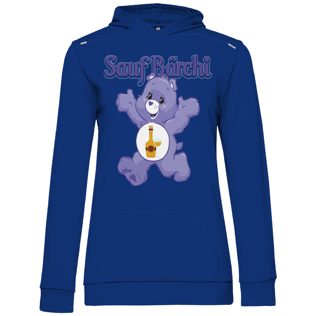 Sauf Bärchi - Glücksbärchi - Damen Hoodie Royal