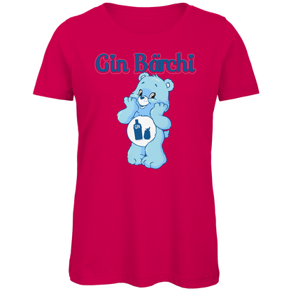 Gin Bärchi - Glücksbärchi - Damen Premium Bio T-Shirt Fuchsia