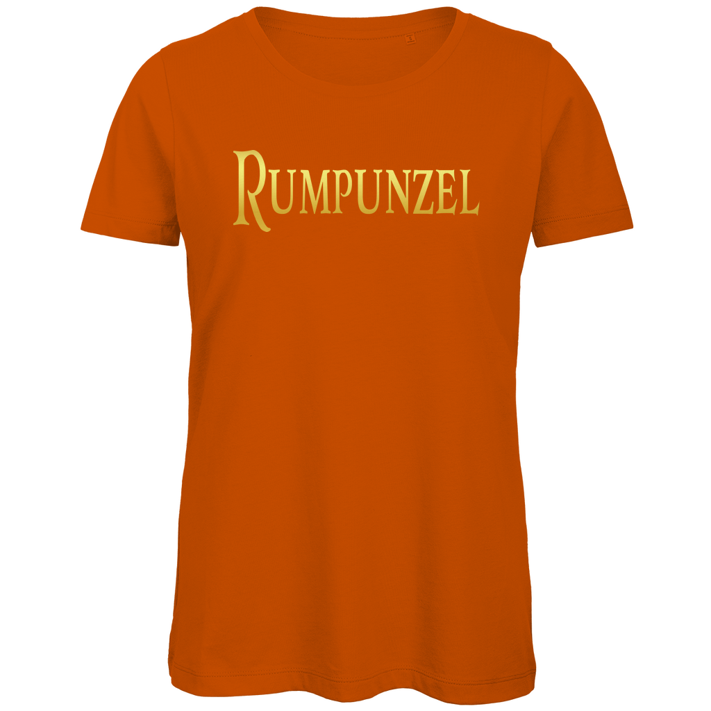 Rumpunzel - Prinzessin Gold - Damen Premium Bio T-Shirt