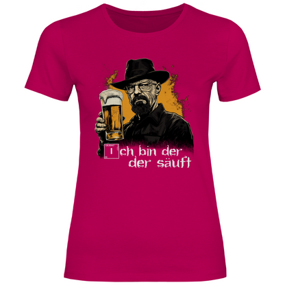 Ich bin der der säuft - Damenshirt Sorbet