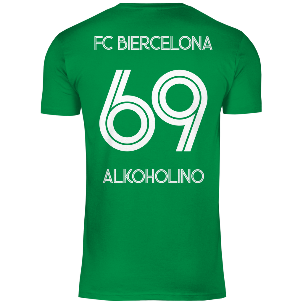 FC Biercelona Alkoholino 69 Fußball - Herren Shirt