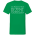 Ich möchte mich dezent alkoholisieren - Herren V-Neck Shirt Kelly Green