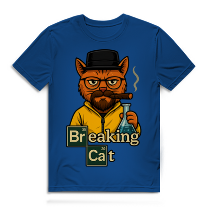 Breaking Bad Breaking Cat Katze - Herren Premium Bio T-Shirt