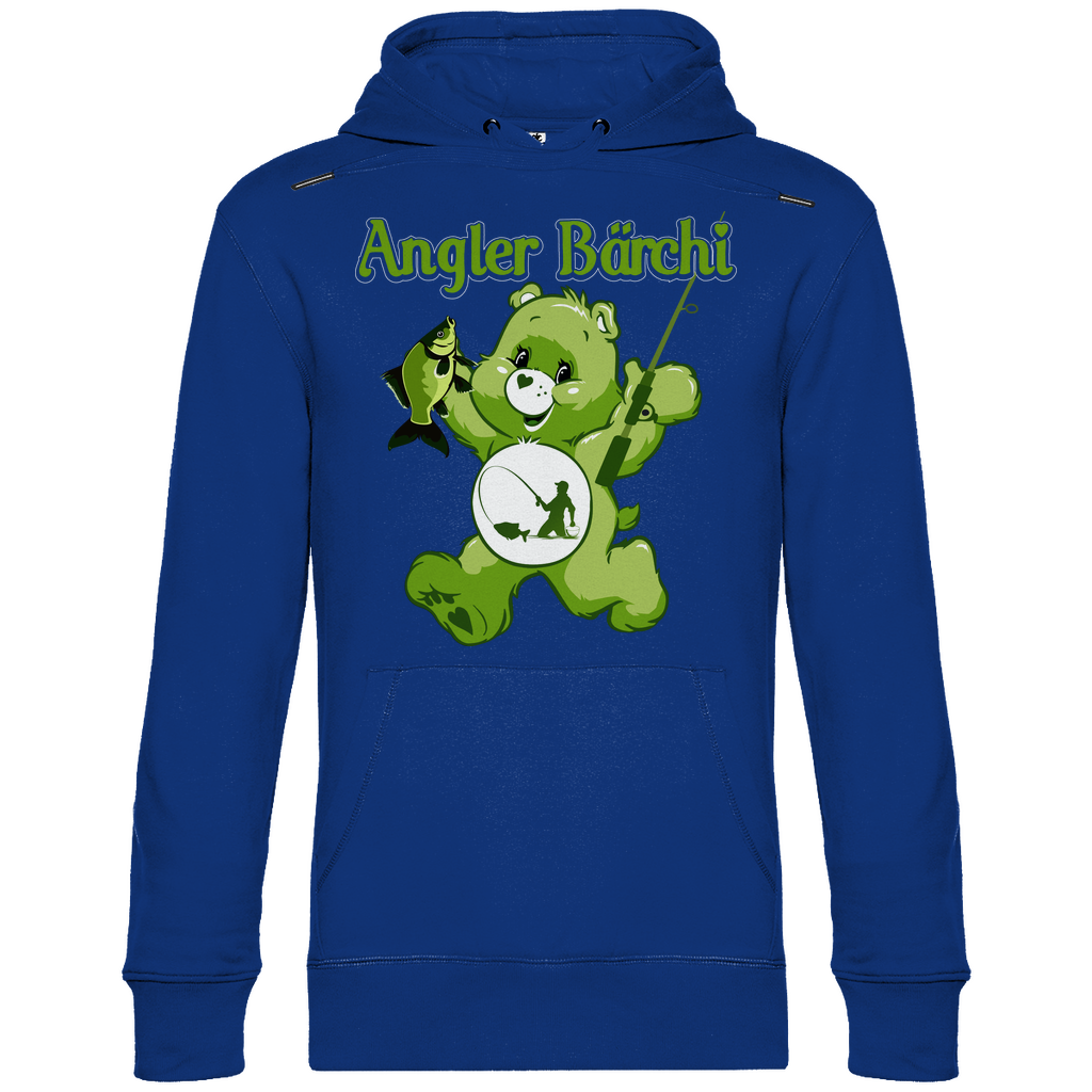 Angler Bärchi - Glücksbärchi - Unisex Hoodie Royal