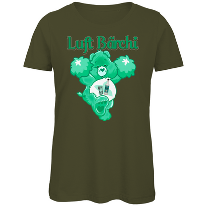 Luft Bärchi - Glücksbärchi - Damen Premium Bio T-Shirt Khaki