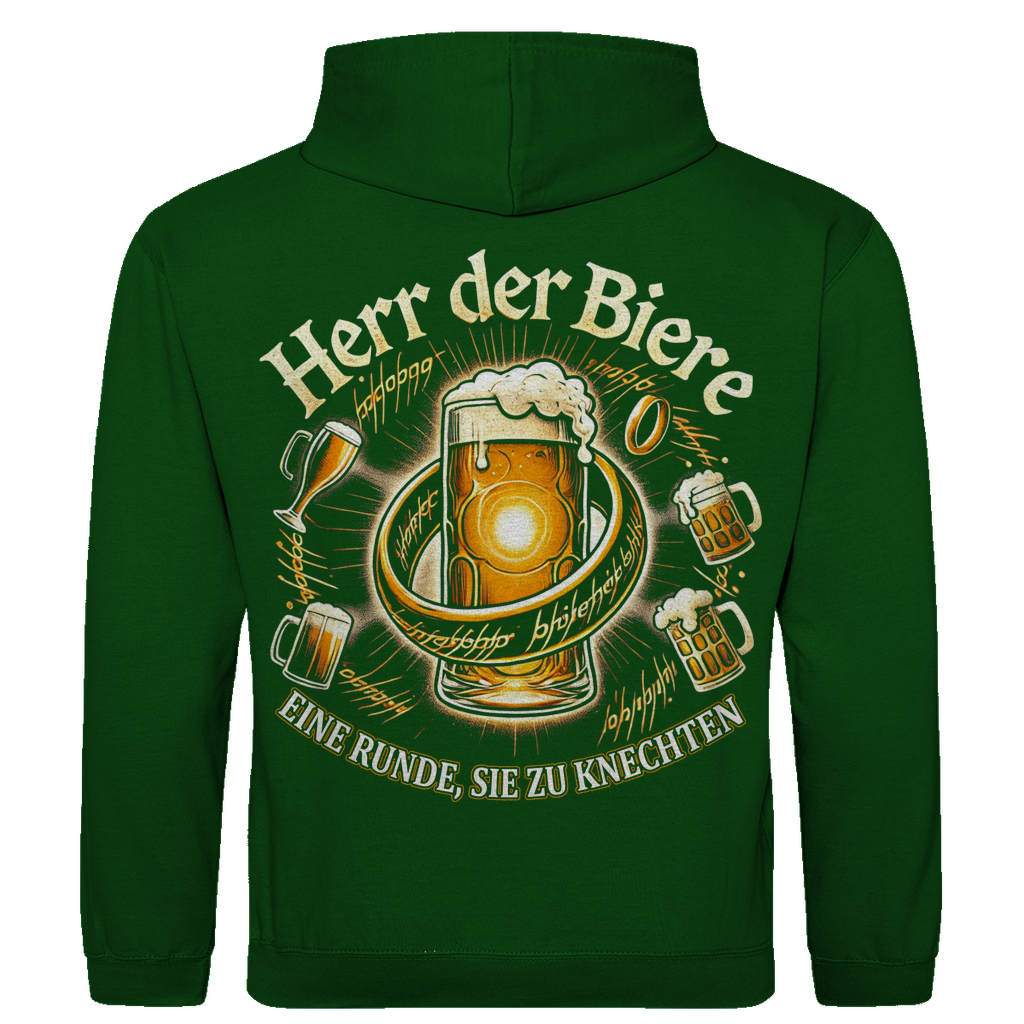 Herr der Biere eine Runde, sie zu knechten - Herren Hoodie