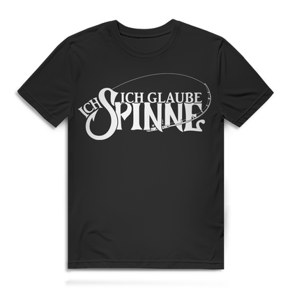 Ich glaube ich spinne Shirt Männer – Lustiges Spinnangler Angel Spruch Geschenk