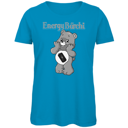 Energy Bärchi - Glücksbärchi - Damen Premium Bio T-Shirt Atoll