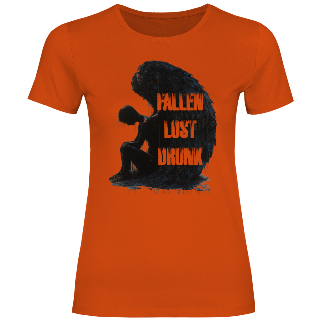 Fallen Lost Drunk Angel - Damenshirt