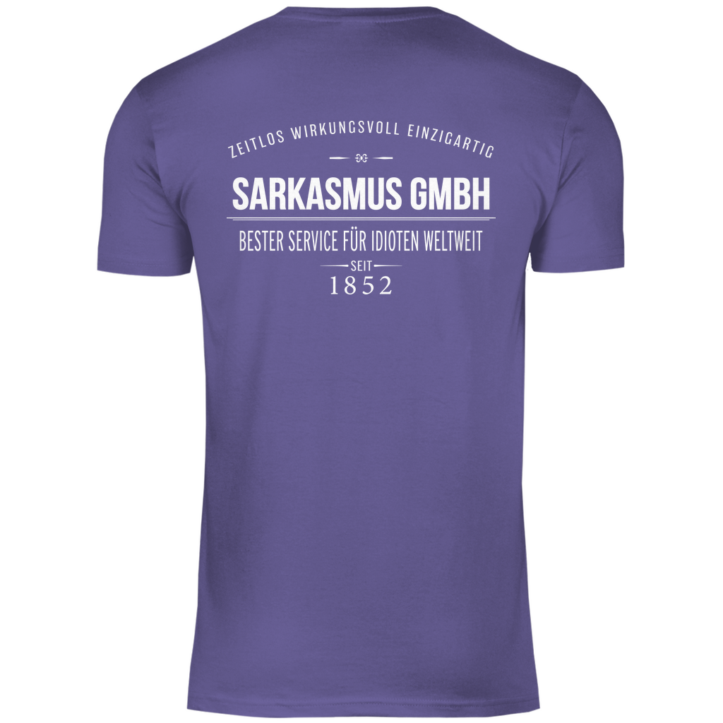 Sarkasmus GmbH bester Service für Idioten weltweit - Herren Shirt