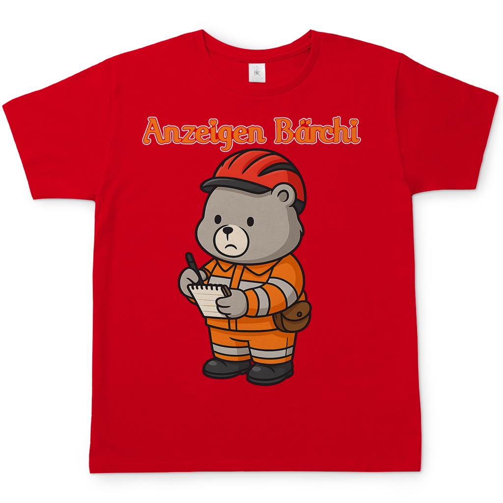 Anzeigen Bärchi - Glücksbärchi - Herren T-Shirt Red