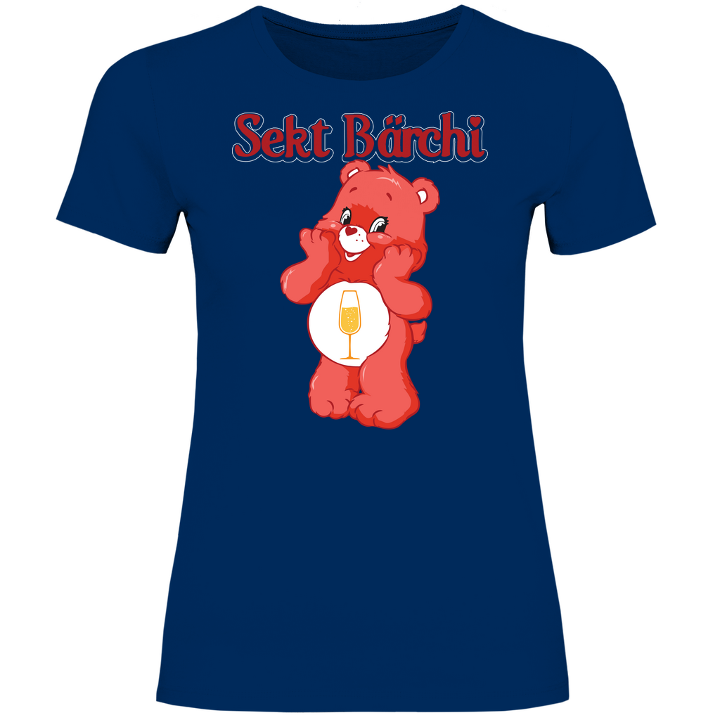 Sekt Bärchi - Glücksbärchi - Damenshirt