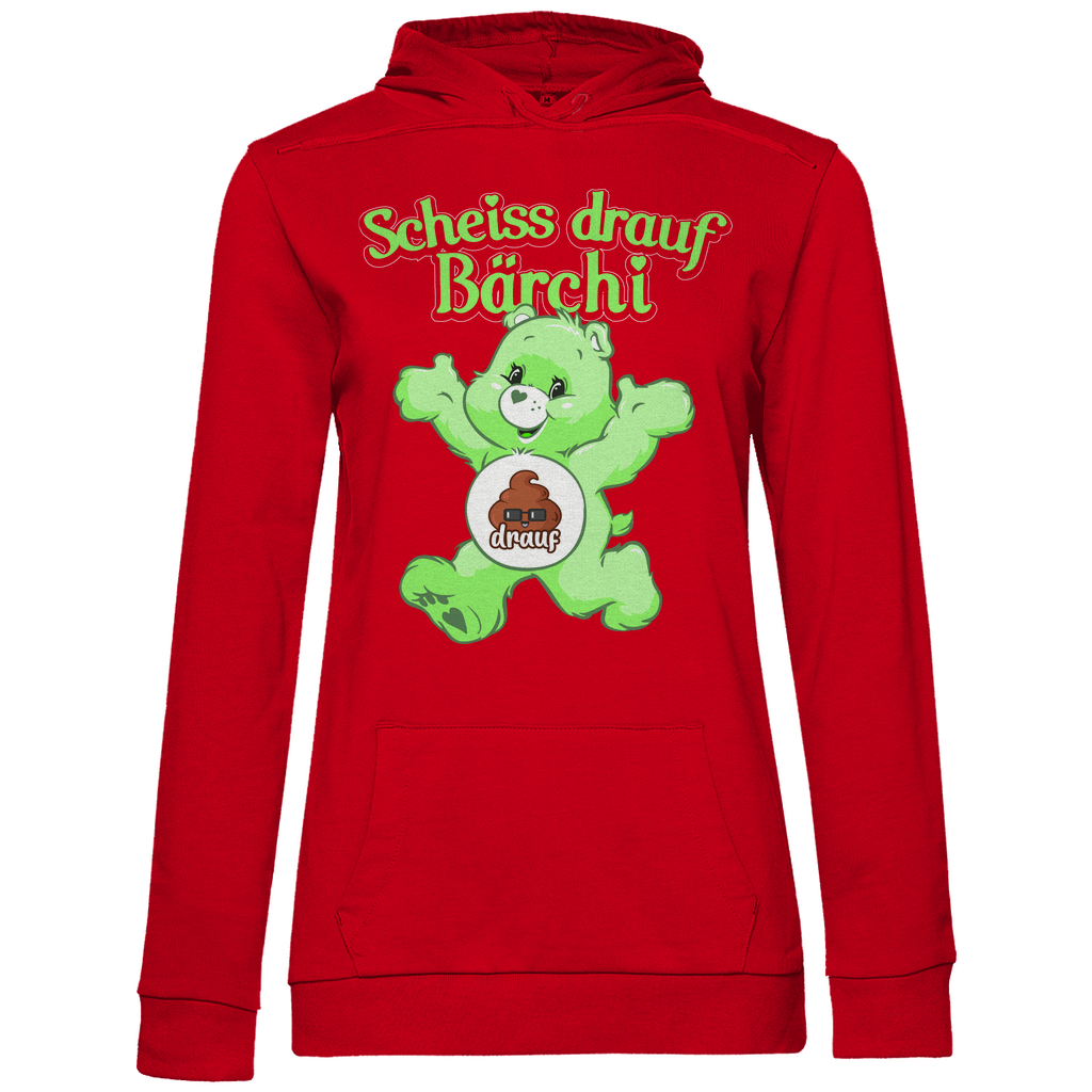 Scheiss drauf Bärchi - Glücksbärchi - Damen Hoodie