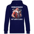 Weihnachtsrausch mit Santa Clause - Unisex Hoodie Navy Blue