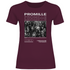 Promille Bier i would die for beer - Damenshirt Burgundy