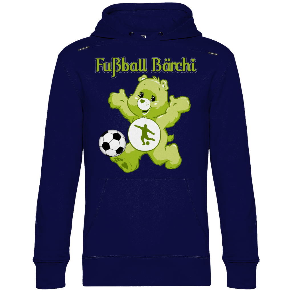 Fußball Bärchi - Glücksbärchi - Unisex Hoodie Navy Blue