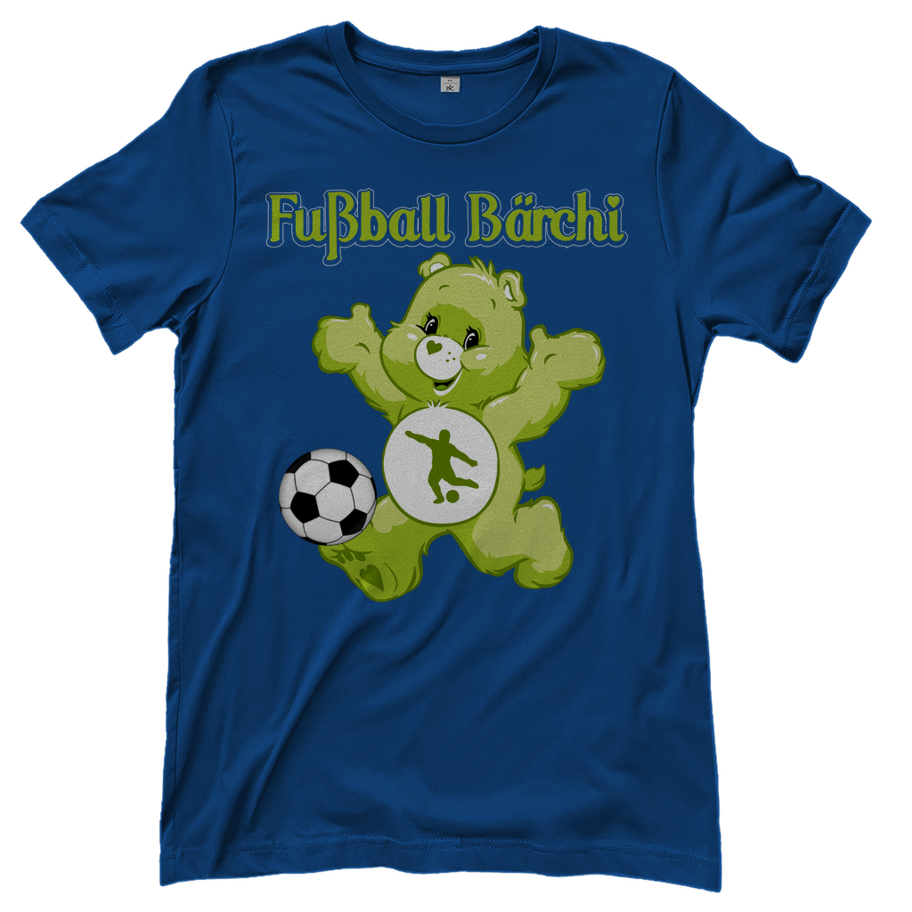 Fußball Bärchi - Glücksbärchi - Damenshirt Royal Blue