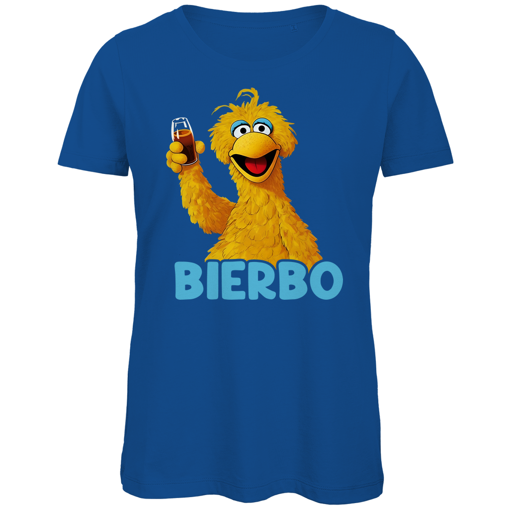 Sesamstraße - Bibo Bierbo - Damen Premium Bio T-Shirt Royal Blue