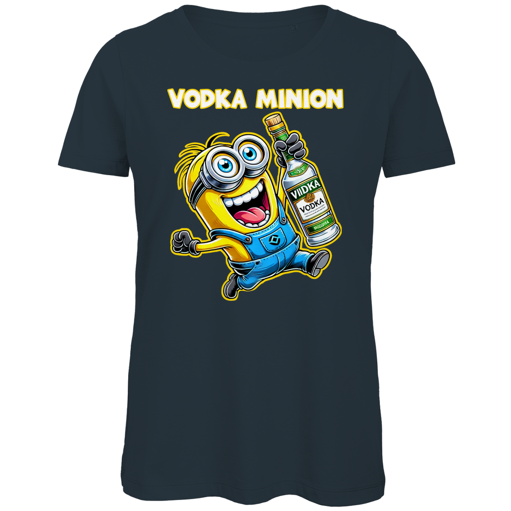 Vodka Minion - Damen Premium Bio T-Shirt