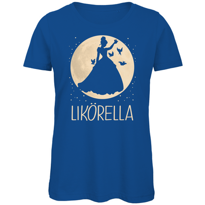 Mond Prinzessin - Likörella - Damen Premium Bio T-Shirt Royal Blue