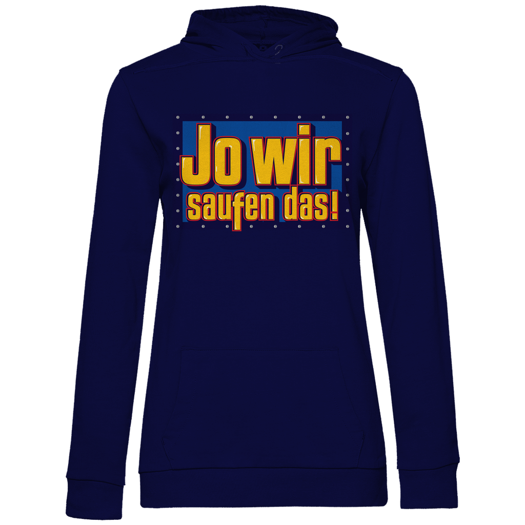 Jo wir saufen das - Bob der Baumeister - Damen Hoodie