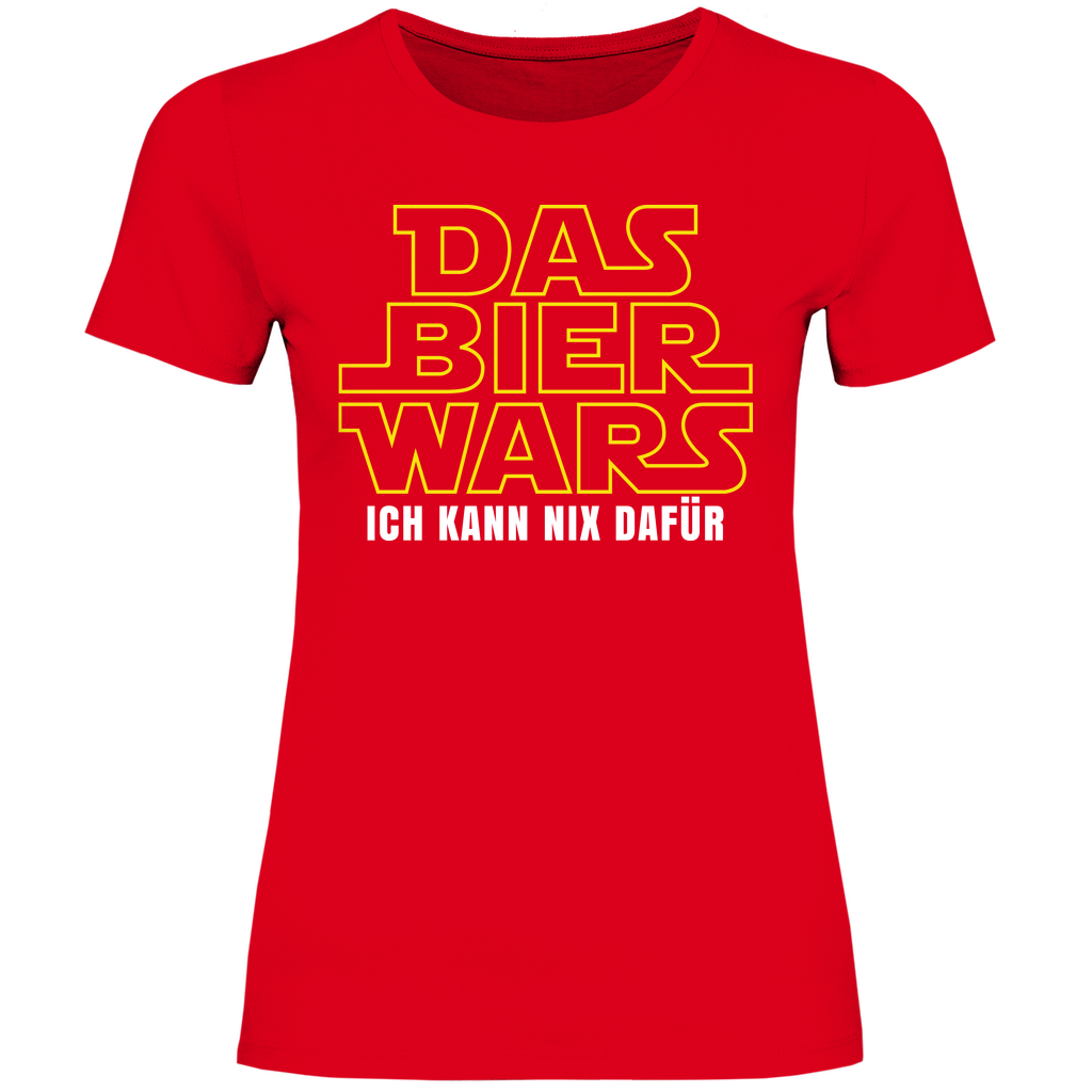 Das Bier Wars ich kann nix dafür Star Wars - Damenshirt