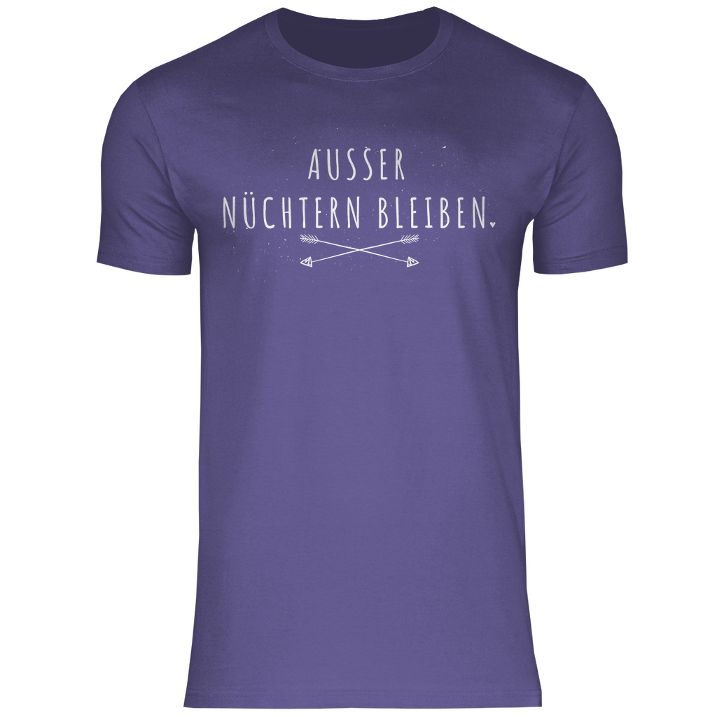 Ausser nüchtern bleiben - Herren Shirt