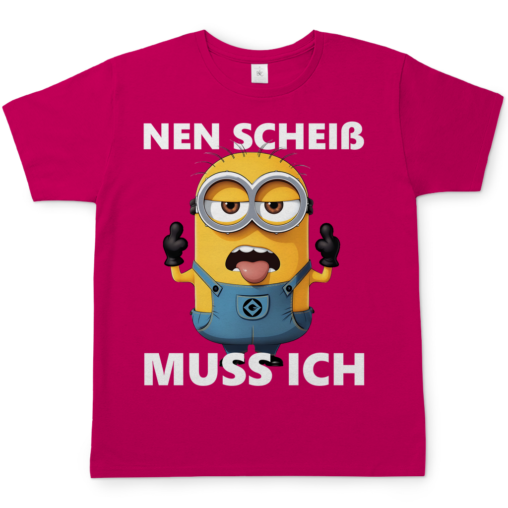 Herren T-Shirt – Nen Scheiß Muss Ich Minion