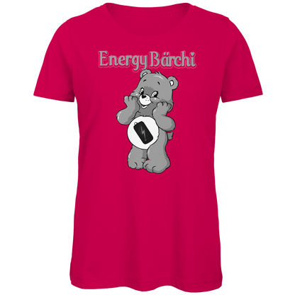 Energy Bärchi - Glücksbärchi - Damen Premium Bio T-Shirt Fuchsia
