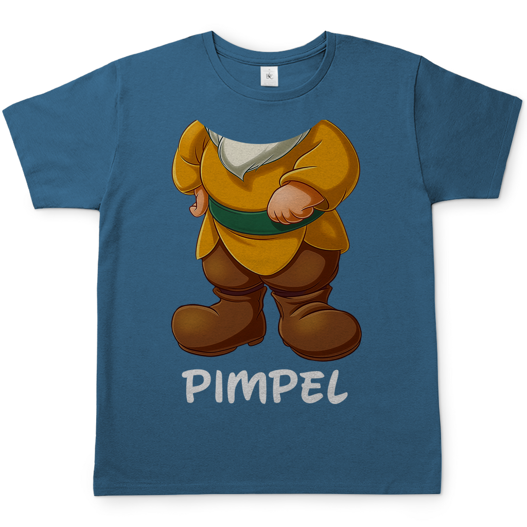 Schneewittchen und die 7 Zwerge - Pimpel - Herren Shirt Stone Blue