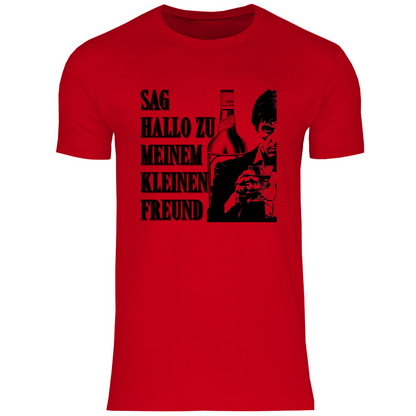Sag Hallo zu meinem kleinen Freund - Herren Shirt Red