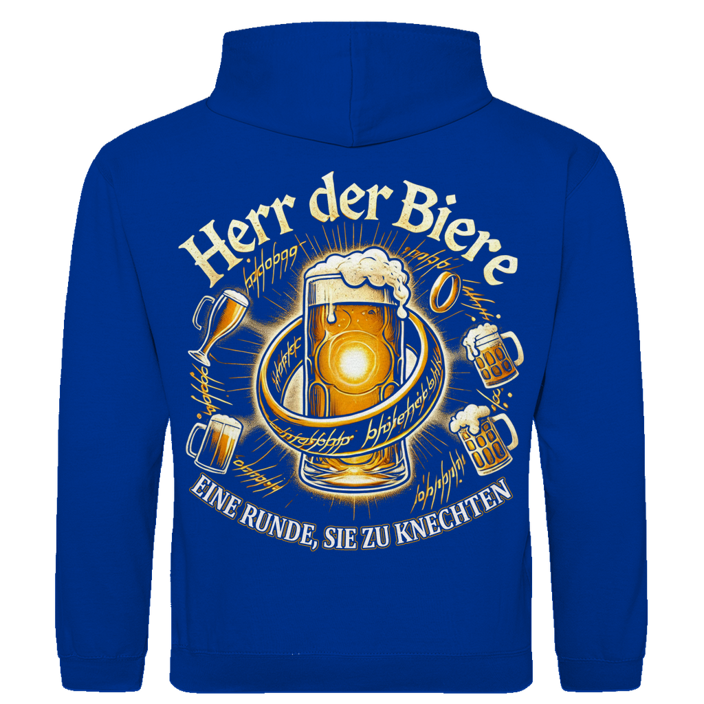Herr der Biere eine Runde, sie zu knechten - Herren Hoodie Royal Blue