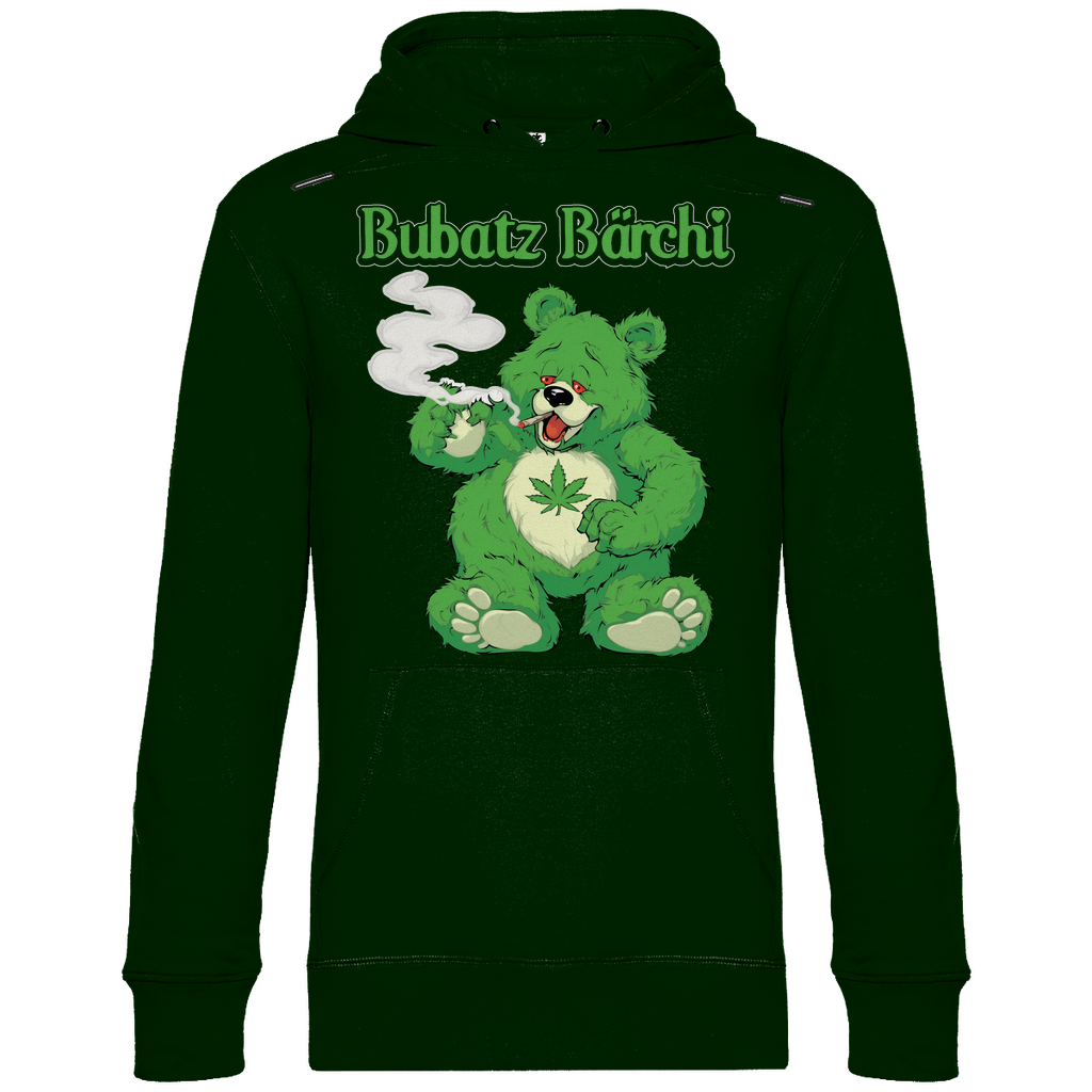 Bubatz Bärchi - Glücksbärchi - Unisex Hoodie Forest Green
