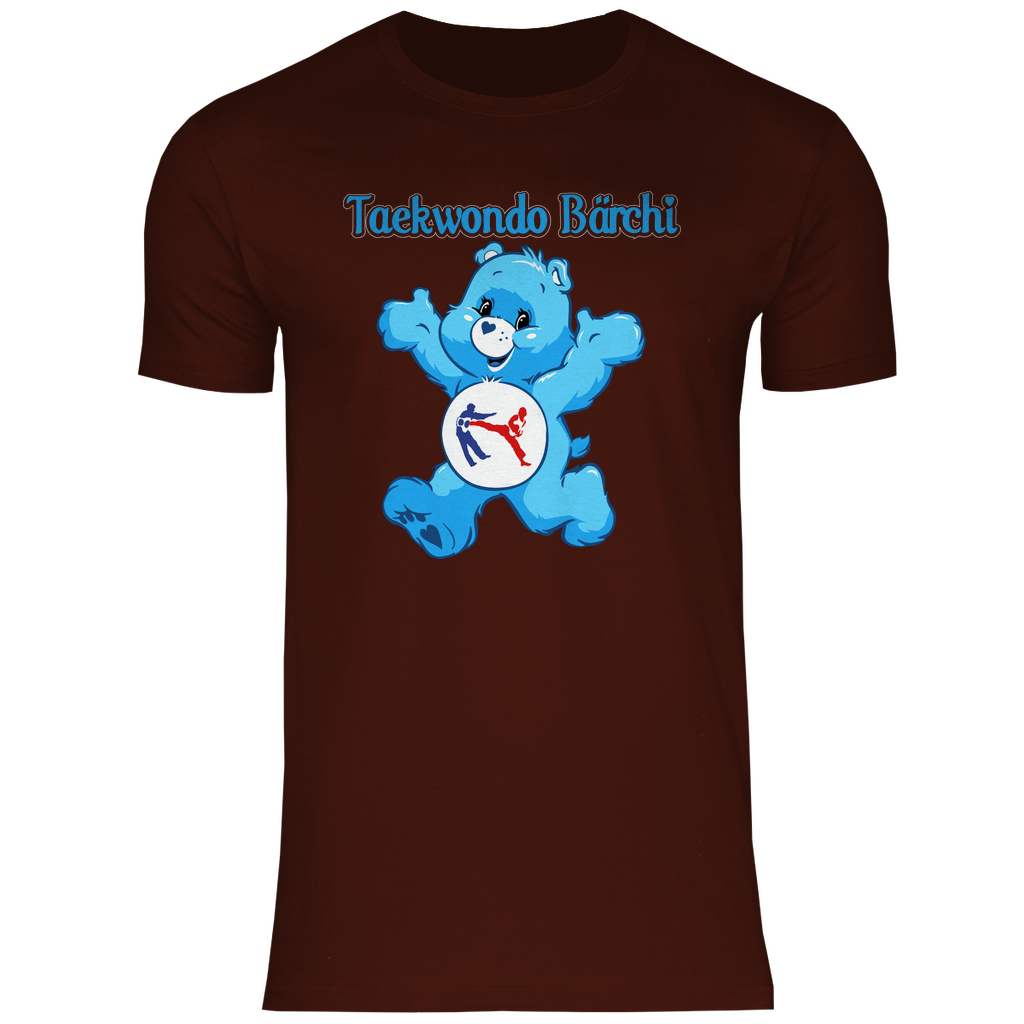 Taekwondo Bärchi - Glücksbärchi - Herren Shirt Brown