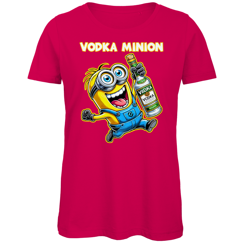 Vodka Minion - Damen Premium Bio T-Shirt