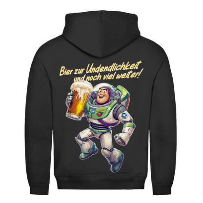 Bier zur Unendlichkeit und noch viel weiter - Buzz Lightyear Toy Story - Herren Hoodie