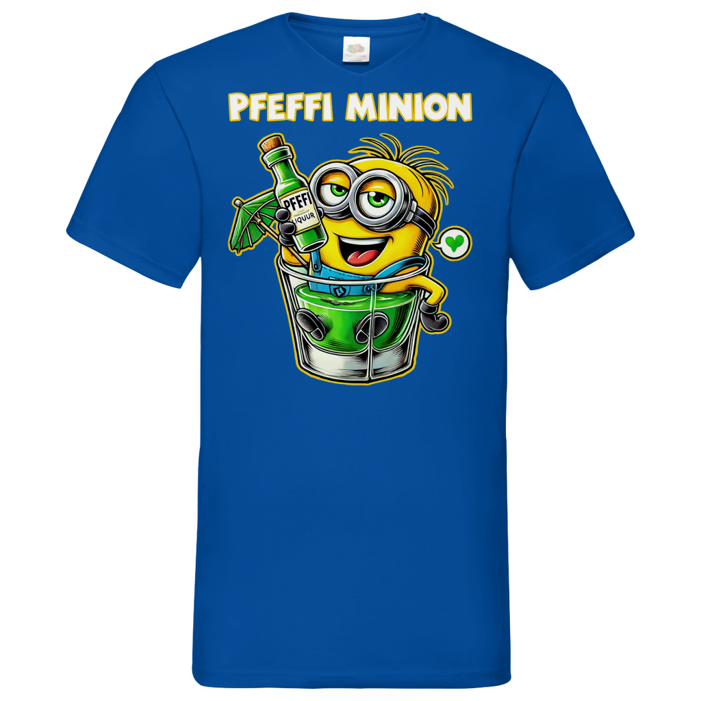 Pfeffi Minion - Herren V-Neck Shirt