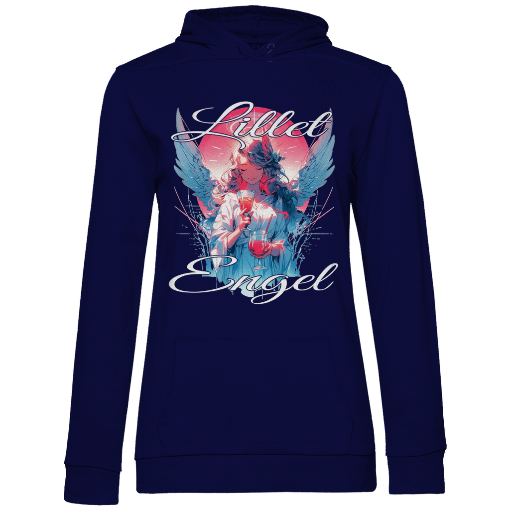 Lillet Engel - Damen Hoodie Navy Blue
