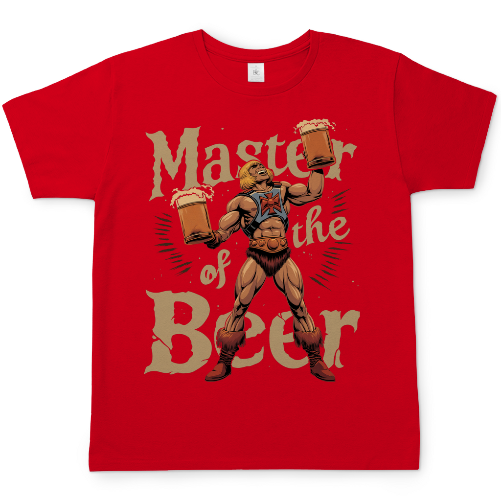 He-Man Master of the Beer - Herren T-Shirt Red