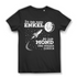 Oma Shirt Damen – "Ich liebe meine Enkel bis zum Mond und wieder zurück" – T-Shirt für Großmutter Black