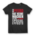 Pferde Shirt Frauen – Das sind Special Effects – Funshirt Reiterin Black