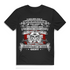 Schweizer Shirt Männer – Ich liebe mein Land – Freiheit & Bier Black