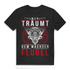 Asia Style Shirt – Traum Spruch mit Samurai und Flügel-Bedeutung Black