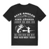 Alle Angler sind Lügner – Angelshirt Männer mit Spruch Black