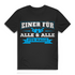 Mallorca Shirt – Einer für alle & alle für Malle – Partyshirt Männer Crew Black