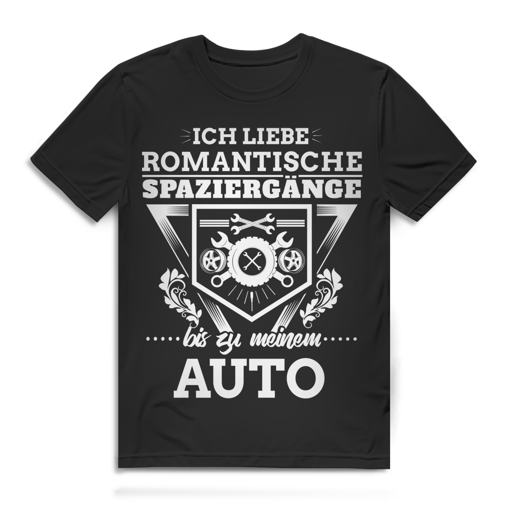 Autofan Shirt Männer – Humorvolles Geschenk für Schrauber &amp; Autofreaks Black