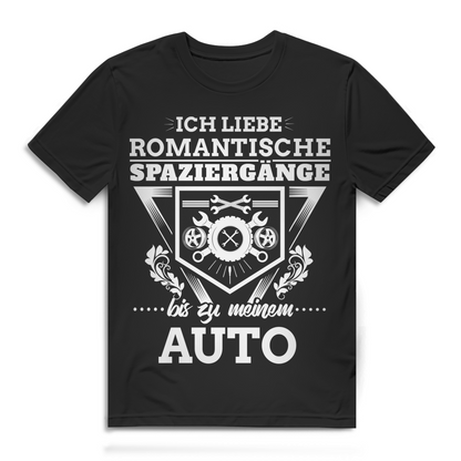 Autofan Shirt Männer – Humorvolles Geschenk für Schrauber &amp; Autofreaks Black
