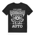 Autofan Shirt Männer – Humorvolles Geschenk für Schrauber & Autofreaks Black