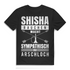 Shisha Shirt lustig frech – Shisha rauchen macht sympathisch – Hookah Fun Black